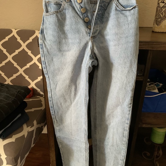 Pacsun black stripped jeans - Picture 2 of 5